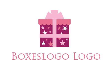 stars gift box logo