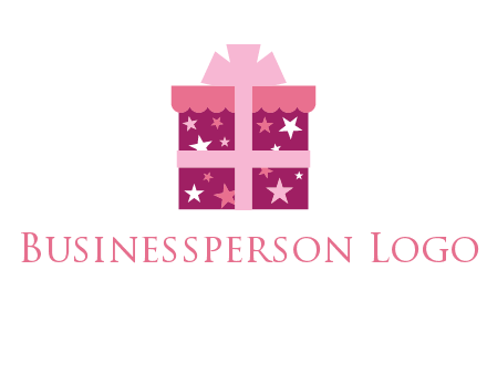 stars gift box logo