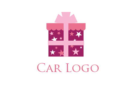 stars gift box logo