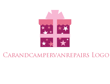 stars gift box logo