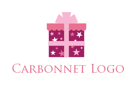 stars gift box logo