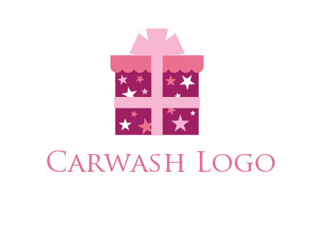 stars gift box logo