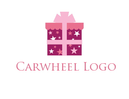 stars gift box logo