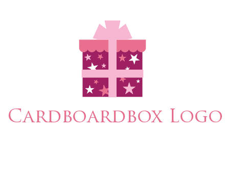stars gift box logo