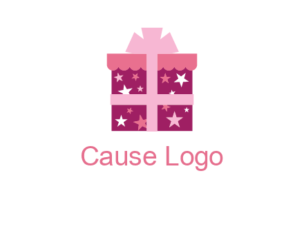 stars gift box logo