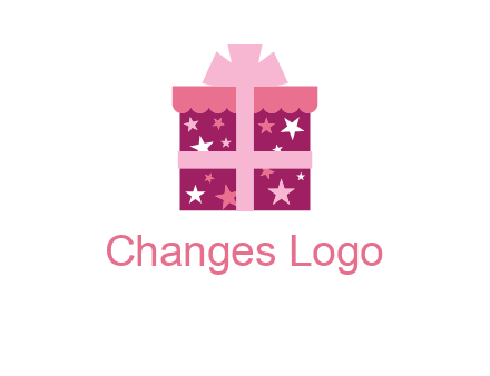 stars gift box logo