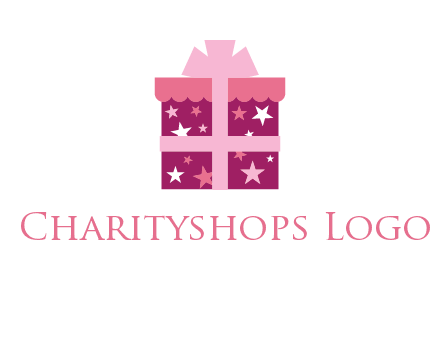 stars gift box logo