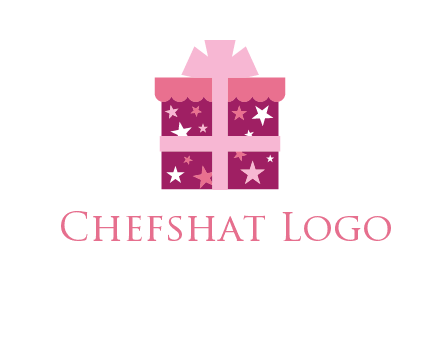 stars gift box logo