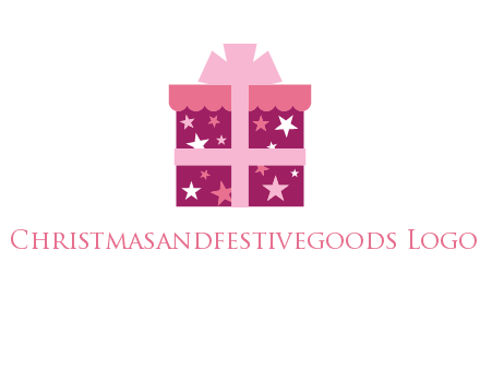 stars gift box logo