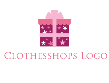stars gift box logo