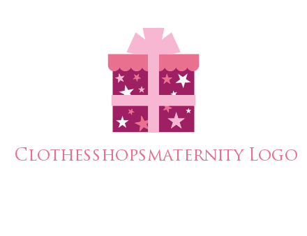 stars gift box logo