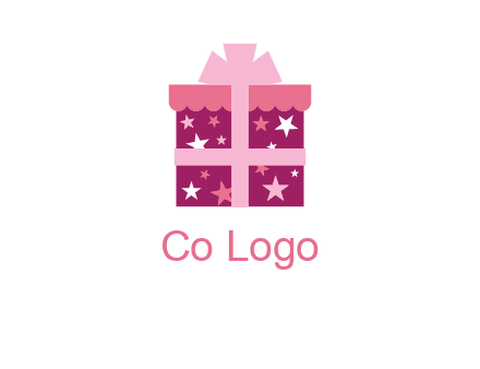 stars gift box logo