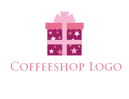 stars gift box logo