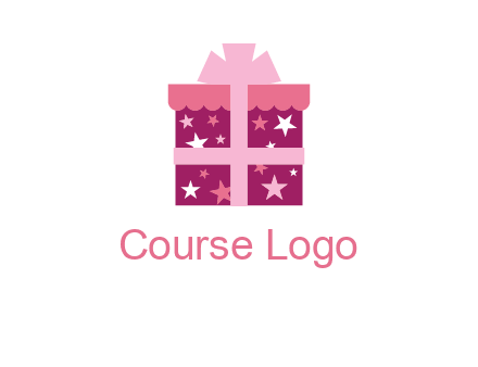 stars gift box logo