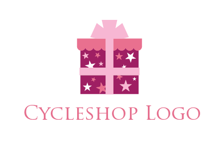 stars gift box logo