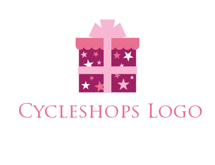 stars gift box logo
