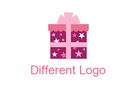 stars gift box logo