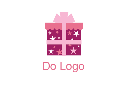 stars gift box logo