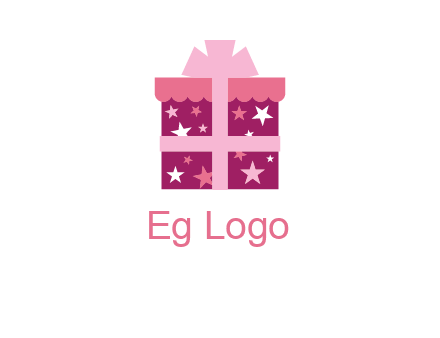 stars gift box logo