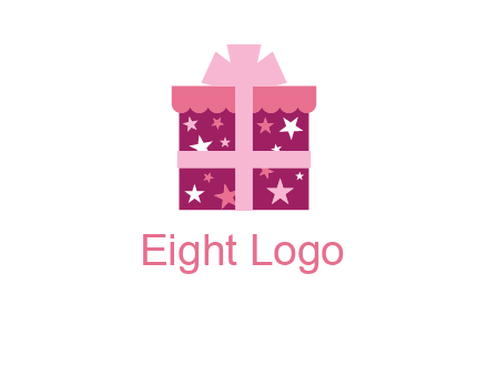 stars gift box logo