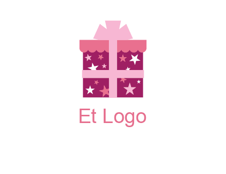 stars gift box logo
