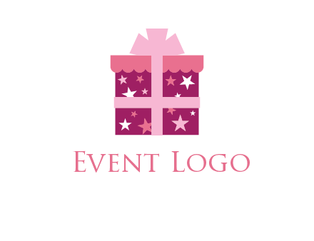 stars gift box logo