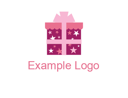 stars gift box logo