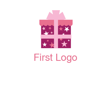 stars gift box logo