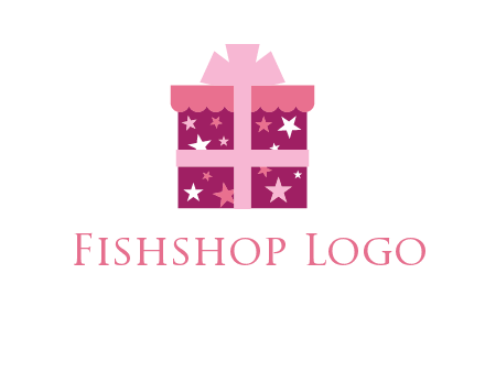 stars gift box logo