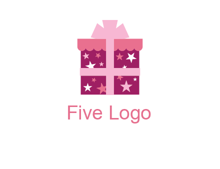 stars gift box logo