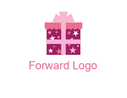 stars gift box logo