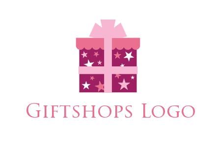 stars gift box logo