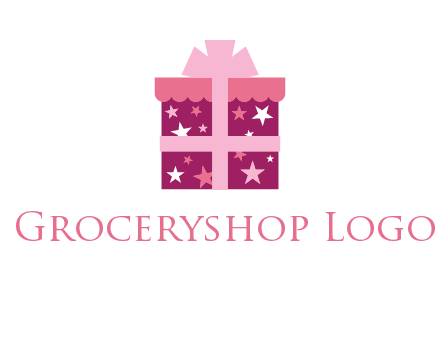 stars gift box logo