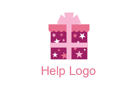 stars gift box logo