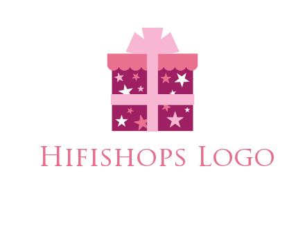 stars gift box logo