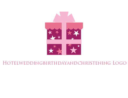 stars gift box logo