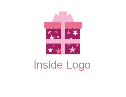 stars gift box logo