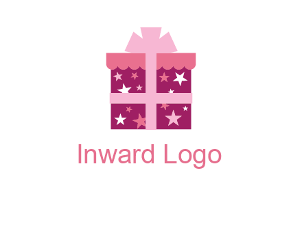 stars gift box logo