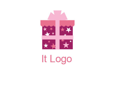 stars gift box logo