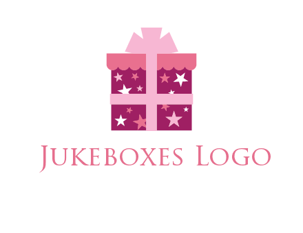 stars gift box logo