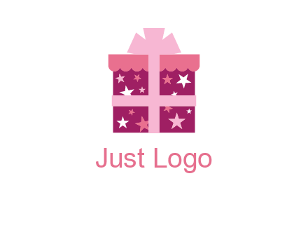 stars gift box logo