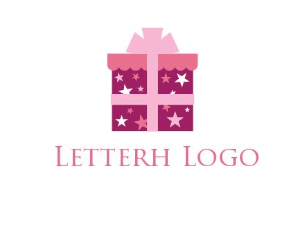stars gift box logo