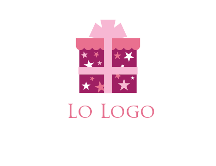 stars gift box logo