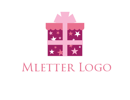 stars gift box logo