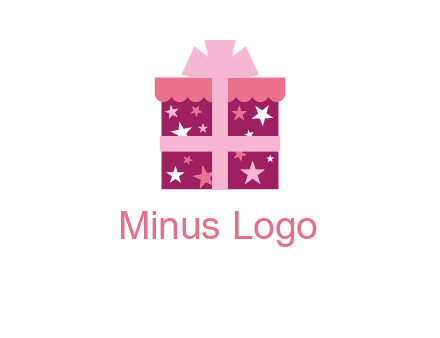 stars gift box logo