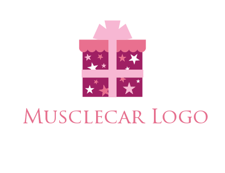 stars gift box logo