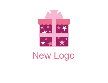 stars gift box logo