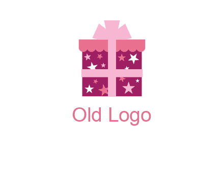 stars gift box logo