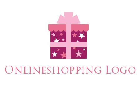 stars gift box logo