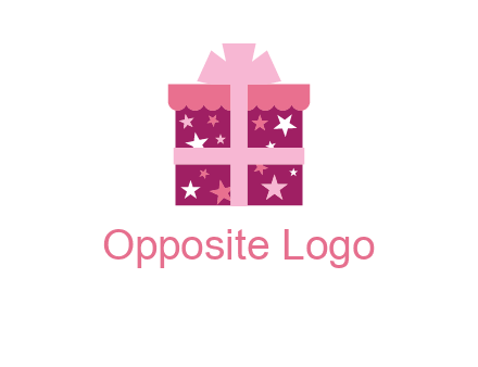 stars gift box logo
